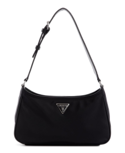 GUESS Little Bay Shoulder Bag - One Size - Black
