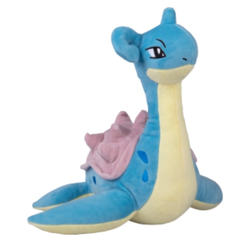 Pokémon Lapras Plush Stuffed Animal Toy - Large 12" - Ages 2+