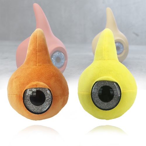Zazzer SCP Plush, 9.8in/25cm SCP 131 Plush, SCP Eye Pods Plush, Slime Plush Toy for SCP Fans (Set) - Set