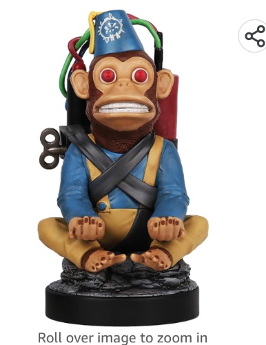 Cable Guys - Call of Duty Monkey Bomb Gaming Accessories Holder & Phone Holder for Most Controller (Xbox, Play Station, Nintendo Switch) & Phone : Electronics