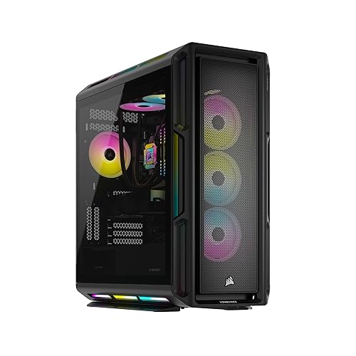 Corsair Vengeance a8100 Series Gaming PC - Liquid Cooled AMD Ryzen 9 7950X CPU - NVIDIA GeForce RTX 4090 GPU - 4TB (2X 2TB) M.2 SSD - 64GB Dominator Platinum RGB DDR5 Memory - Black