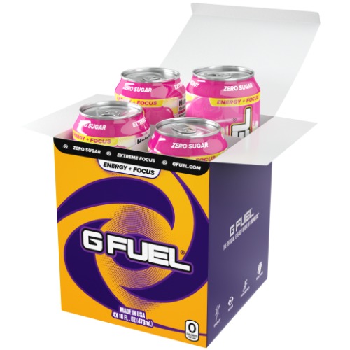 Pink Drip Cans - 4 Pack