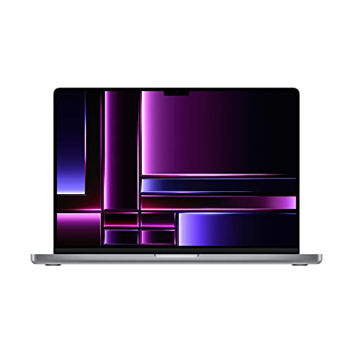Apple 2023 MacBook Pro Laptop M2 Pro chip with 12‑core CPU and 19‑core GPU: 16.2-inch Liquid Retina XDR Display, 16GB Unified Memory, 512GB SSD Storage. Works with iPhone/iPad; Space Gray - Apple M2 Pro Chip - Space Gray - 512 GB