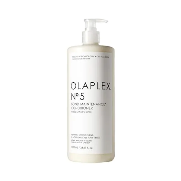 Olaplex No. 5 Bond Maintenance Conditioner, Repairs, Strengthens, & Nourishes All Hair Types, Leaving Hair Feeling Soft & Adds Shine, 33.8 fl oz