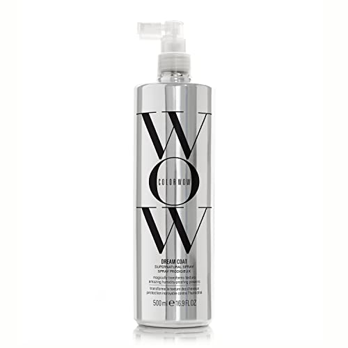 COLOR WOW Dream Coat Supernatural Spray - Keep Your Hair Frizz-Free and Shiny No Matter the Weather with Award-Winning Anti-Frizz Spray - COLOR WOW Dream Coat Supernatural Spray - 500 ml (Pack of 1)