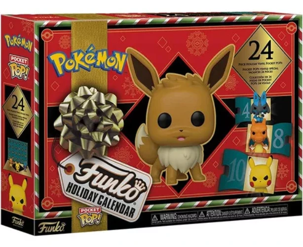 Calendário do Advento Funko Pop - Pokémon 2023