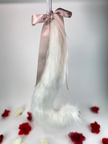 Pure white Cat Tail | Default Title