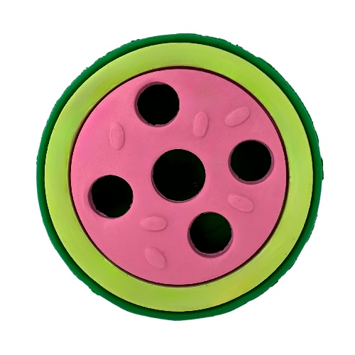 Watermelon Rubber Treat Dispenser Dog Toy