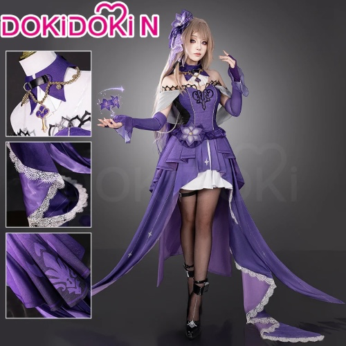 【In Stock】【Size XS-3XL】DokiDoki-N Game Honkai: Star Rai Cosplay The Herta / Acheron / Castorice / Sunday / Jing Yuan / Dr. Ratio Costume Star Rail LIVE 2025 | The Herta / S-In Stock