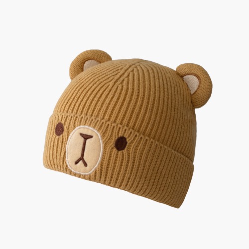 Mocha Face Beanie 