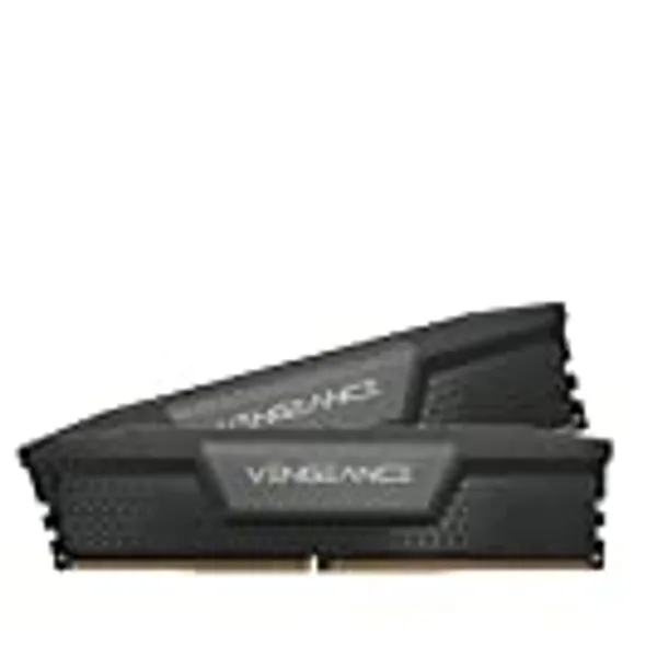Corsair Vengeance DDR5 32GB (2x16GB) 4800MHz C40 Intel Optimized Desktop Memory (Onboard Voltage Regulation, Custom XMP 3.0 Profiles, Compact Form-Factor, Solid Aluminum Heatspreader) Black
