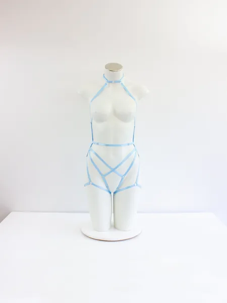 Pastel Strappy Body Harness