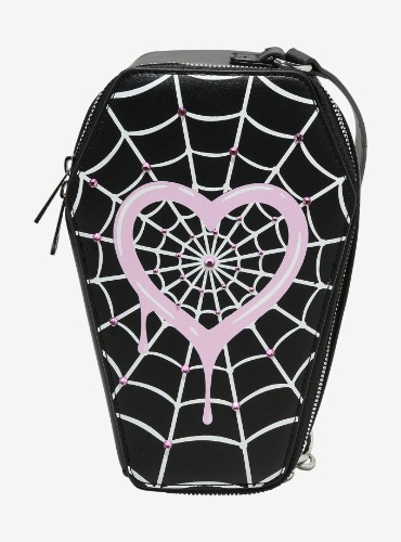 Monster High Coffin Glow-In-The-Dark Rhinestone Shoulder Bag