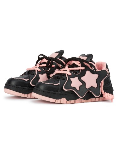 Thesupermade Star Thick Bottom Board Shoes Couple - 2058 | Pink / 42