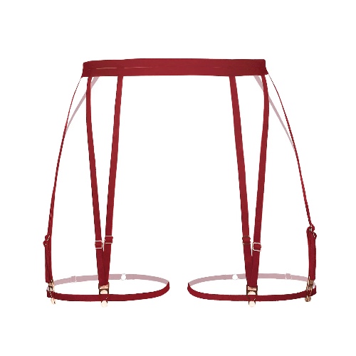 Frisson Garters Bloodstone - XS/S / Bloodstone