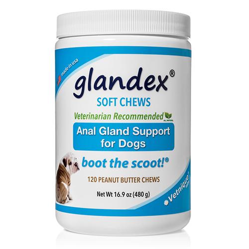 Glandex Anal Gland Support Chews For Dogs | 120 Chews