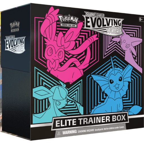 Pokemon SAS7 Evolving Skies Eliter Trainer Box - Blue - 