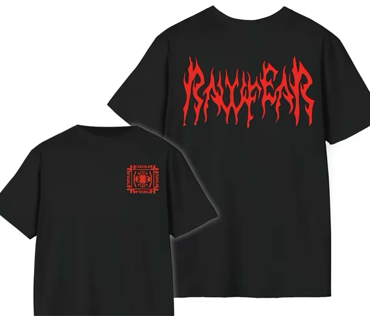 Vintage Metal Graphic Tee, Streetwear Band Style, Heavy Rock - TikTok Shop