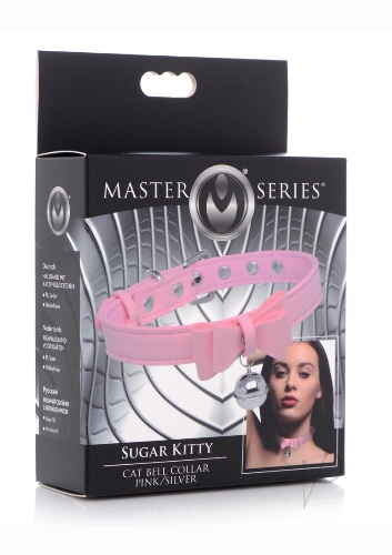 Ms Sugar Kitty Collar Pink/silver
