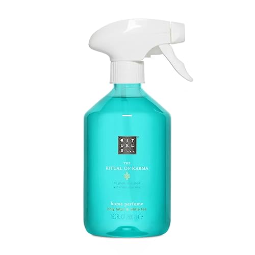 RITUALS Home Perfume Raumspray The Ritual of Karma – Lufterfrischer mit Lotus und weißem Tee – entspannender und frischer Raumduft für ein einzigartiges Dufterlebnis – 500 ml - Karma