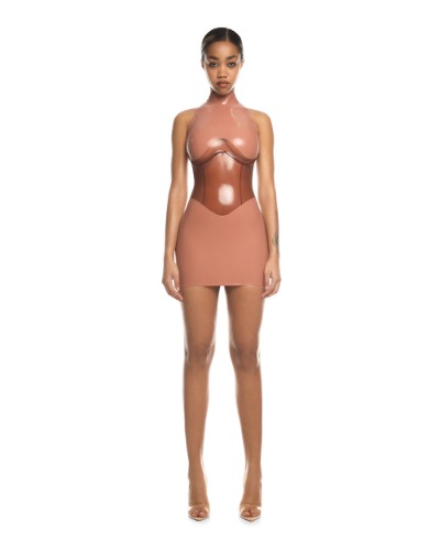 Dress "Casey" Dark Beige | Dark Beige / M / 170-175