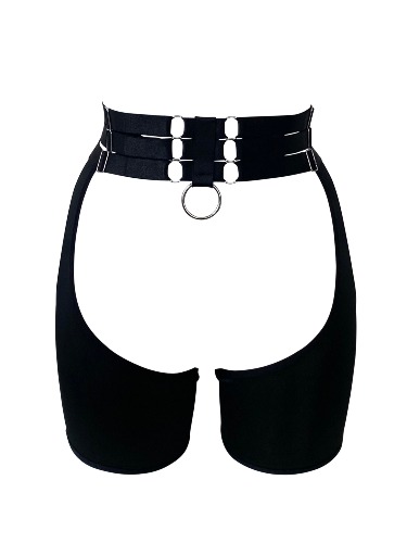 Viper Garter Chaps | S / Rose Gold