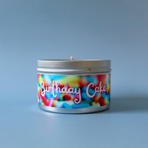 Birthday Cake - 8oz Tin
