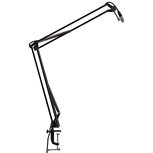 Gator Frameworks Desk-Mounted Broadcast Microphone Boom Stand 1000 Series