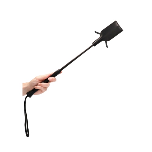 Shots America LLC Ouch! Laced-Up Crop Black/Black Large