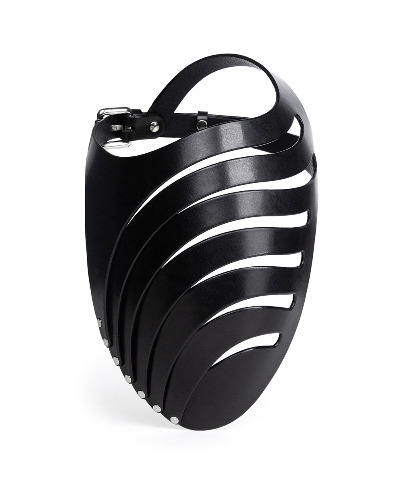 Mask “Damon” Black | Black / Gold