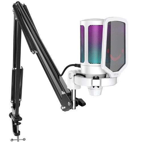 FIFINE Streaming Gaming USB Microphone Kit