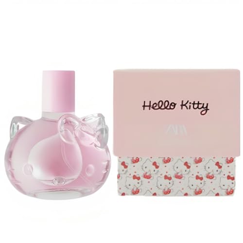Zara Kids Hello Kitty Girls Perfume Fragrance Spray EDT Eau De Toilette 50 ML (1.7 FL. OZ) - Hello Kitty Perfume Fragrance - 1.7 Fl Oz (Pack of 1)