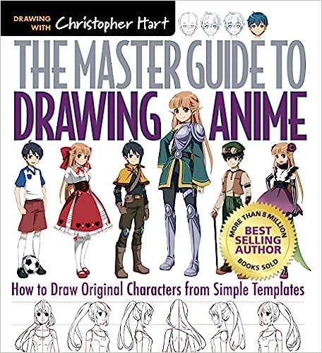 The Master Guide to Drawing Anime: How to Draw Original Characters from Simple Templates (Volume 1)