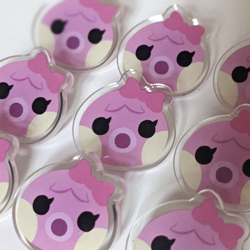 Marina Octopus Acrylic Pin - Marina Pin