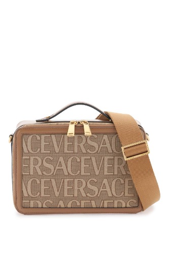Versace Allover Messenger Bag - OS