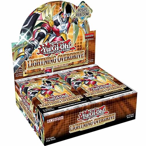 Yu Gi Oh! - Lightning Overdrive Booster Box - 1st Edition - English (24 packs each of 9 cards)