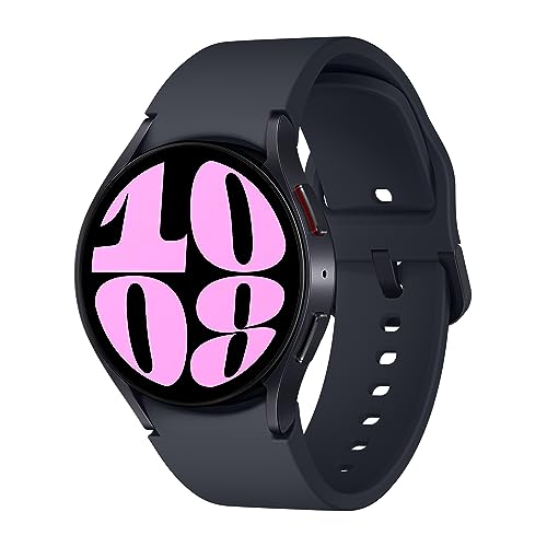 SAMSUNG Galaxy Watch 6 40mm LTE Smartwatch, Fitness Tracker, Personalized HR Zones, Advanced Sleep Coaching, Heart Monitor, BIA Sensor for Health Wellness Insights, Big Screen, US Version, Graphite - Graphite - 40mm - LTE - Watch6
