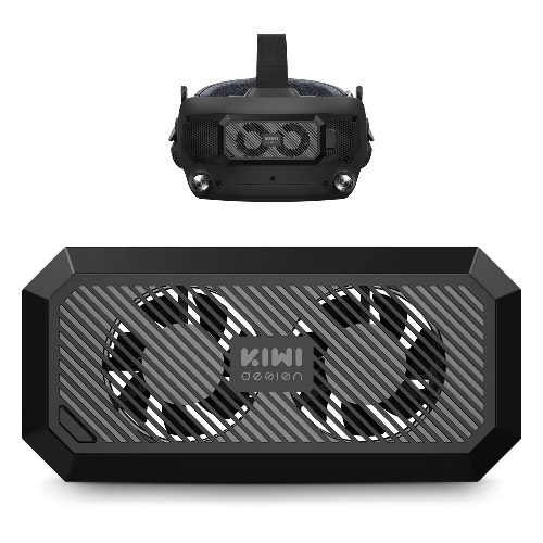KIWI design USB Radiator Fans Accessories for Valve Index, Cooling Heat for VR Headset in The VR Game and Extends The Life of Valve Index