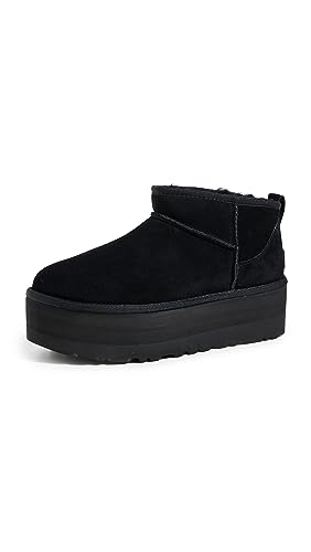 UGG Women's Classic Ultra Mini Platform Boot - 8 - Black