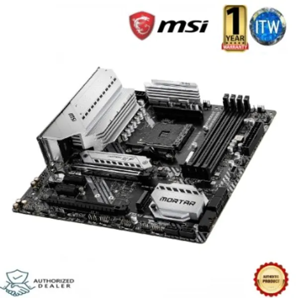 MSI MAG B550M MORTAR WIFI AM4 mATX Motherboard