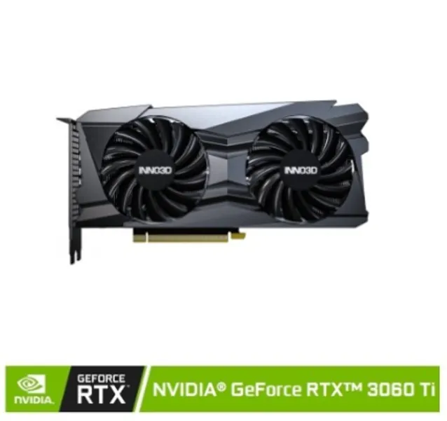 Inno3d NVIDIA® GeForce RTX™ 3060 Ti Twin X2 OC 8GB LHR GDDR6 Graphic Card