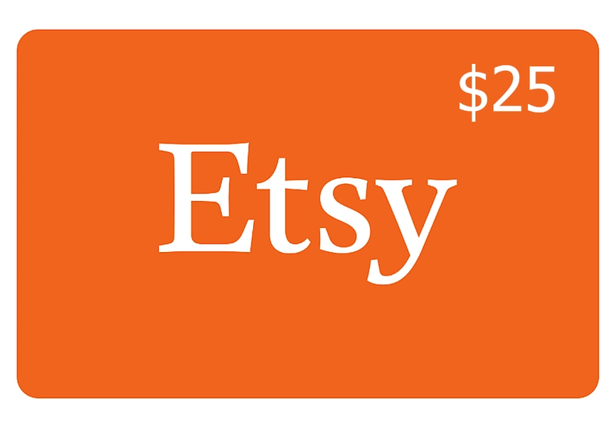 ETSY $25 Gift Card US
