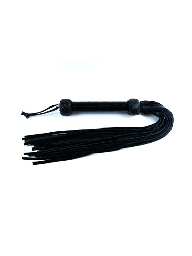 6Whips Mini Leather Flogger | Black