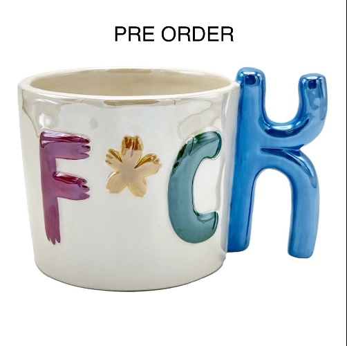 JUNE PRE ORDER Pearlescent F*CK Mug JUNE PRE ORDER | Default Title