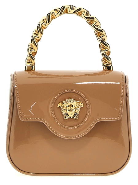 La Medusa Hand Bags Beige