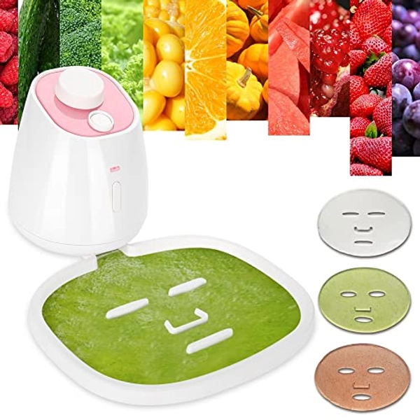 Face Mask Maker, DIY Natural Fruit Vegetable Mask Machine Collagen Beauty Machine Sheet Mask Maker Facial Mask Maker Machine for Facial/Eye Skin Care