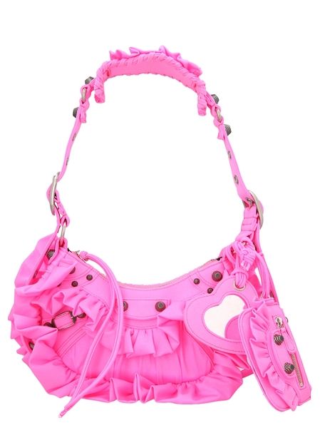 Le Cagole Xs Crossbody Bags Fuchsia