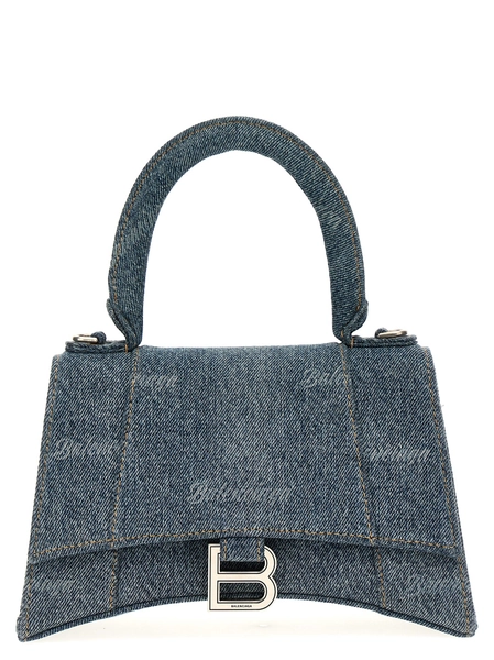 Hourglass Hand Bags Light Blue