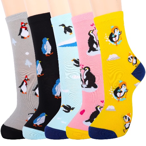 Jeasona Socks Highland Cow Cotton Cute Gifts for Women Animals