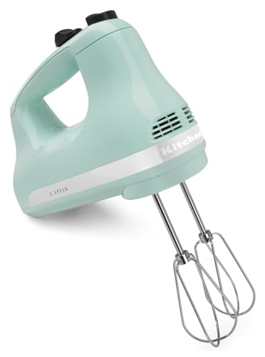 KitchenAid 5 Ultra Power Speed Hand Mixer - KHM512, Ice Blue - Ice Blue - 5 Speed